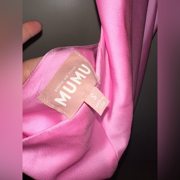 Show my your mumu Jasmine Halter Mini Dress size Small - Picture 6 of 7